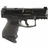 VP9SK-B OR, Striker Fired, Semi-automatic, Polymer Frame Pistol, Sub-Compact, 9MM, 3.39" Barrel, Matte Finish, Black, Optics Ready, 3 Dot Sights, Push Button Magazine Release, 10 Rounds, 2 Magazines, (2)-10 Rounds 81000742