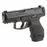 VP9SK-B, Striker Fired, Semi-automatic, Polymer Frame Pistol, Sub-Compact, 9MM, 3.39" Barrel, Matte Finish, Black, 3 Dot Sights, 15 Rounds & 12 Rounds, Optics Ready Slide, 2 Magazines 81000808