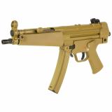 SP5, Semi-automatic Pistol, 9MM, 8.9" Threaded Barrel with Tri Lug, Steel Receiver, Matte Finish, Ral 8000 (Flat Dark Earth), Iron Sights, Ambidextrous Safety, 30 Rounds, 2 Magazines 81001078