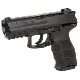 P30 S, Semi-automatic, V3 DA/SA, Full Size, 9MM, 3.85" Barrel, Manual Safety, Matte Finish, Black, Front Night Sight, 2 Magazines, 10 Rounds 81001104