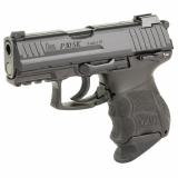 P30 SubKompact S, Semi-automatic, V3 DA/SA, Compact, 9MM, 3.27" Barrel, Matte Finish, Black, Manual Safety, Front Night Sight, 2 Magazines, 10 Rounds 81001110