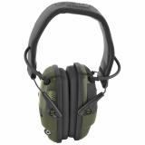 Impact Sport Folding Electronic Earmuff Hunter Green Earcups