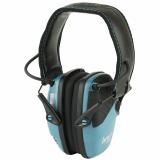 Impact Sport Folding Electronic Earmuff Teal Earcups