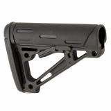 Stock, Fits Mil-Spec Buffer Tube Only, AR-15 6-Position Stock, Black Finish 15040