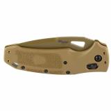 SIG K320 M17/M18, Folding Knife, PVD Finish, Tan, Drop Point Blade, 3.5" Blade Length, CPM-S30V Blade Steel, Plain Edge, ABLE Lock 36371
