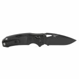 SIG K320 AXG PRO, Folding Knife, Cerakote Finish, Black, Drop Point Blade, 3.5" Blade Length, CPM-S30V Blade Steel, Plain Edge, ABLE Lock, Solid Black G10 Inserts with Reverse Checkered Texture 36374