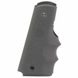 OverMolded, Rubber Grips, Finger Grooves, Cobblestone Texture, Slate Gray, Fits 1911 Government 45002