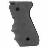 OverMolded, Rubber Grip Panels, Finger Grooves, Slate Gray, Fits Beretta 92FS & 96 92002