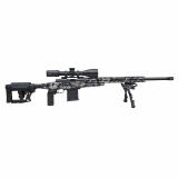 1500, Bolt Action Rifle, 308 Winchester, 24" Heavy Barrel, Threaded 5/8x24, Cerakote Finish, Kryptek Skyfall, APC Chassis, Luth AR Adjustable Stock, H.A.C.T 2 Stage Trigger, Right Hand, 10 Rounds, 3 Magazines, Includes Nikko Sterling Diamond Long Range 4