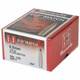 ELD Match Rifle Bullets .264 Diameter 130 Grain