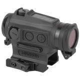 Micro Titanium Red Dot, Green Reticle, Three Different Reticles, Solar, QD Mount, Black Finish HE515CT-GR