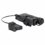 IRIS 1, Rifle Laser System, Green Laser, Fits Picatinny, Remote Activated Button, Anodized Finish, Black IRIS-GR1