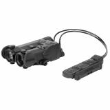 IRIS 4, Quad Function, Rifle Illuminator & Laser/Infrared System with White Light, Green Vis/IR Laser, 45mW IR Illuminator, 1,000 Lumen White Light, Fits Picatinny, Remote Triple Activated Button, Anodized Finish, Black IRIS-GR4