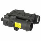 LS420, Green Visible and IR Laser w/IR Illuminator, Fits 1913 Picatinny Rail, Matte Finish, Black, Includes Remote Switch LE420-GR