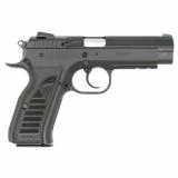 Force Combat, Semi-automatic, DA/SA, Steel Frame Pistol, 9MM, 4.4" Barrel, Matte Finish, Black, Nylon Grips, Adjustable Sights, Ambidextrous Safety, 16 Rounds TF-COMBAT-9