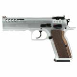 Stock Master, Semi-automatic, DA/SA, Steel Frame Pistol, 10MM, 4.75" Barrel, Hard Chrome Finish, Walnut Grips, Adjustable Sights, Ambidextrous Safety, 13 Rounds TF-STOCKM-10