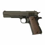 1911A1 Government Model .45 ACP 5 Inch Barrel Parkerized Finish Fixed Combat Sights Black 7 Round