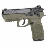 Jericho 941 Enhanced, Semi-automatic, Mid-Size, 9MM, 3.8" Barrel, OD Green, Polymer, 17Rd, 2 Mags J941PSL9OD-II