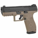 Masada Optics Ready, Semi-automatic, Striker Fired, Full Size, 9MM, 4.1" Barrel, Polymer Frame, Flat Dark Earth, 17Rd, 2 Mags, 3 Dot Sights M9ORP17FD