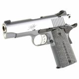 Eclipse Pro, 1911, Semi-automatic, Metal Frame Pistol, Commander Size, 45 ACP, 4" Barrel, Matte Gray Frame, Brush-Polished Slide, G-10 Grips, Tritium Night Sights, Manual Safety, 7 Rounds 3000240