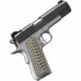 Aegis Elite Custom, 1911, Semi-automatic, Full Size, 9MM, 5" Barrel, Matte Finish, Black Slide with Silver Frame, G10 Grips, Fiber Optic Front Sight, 9 Rounds 3000350