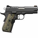 KHX Pro | 45 ACP, 4" Barrel, 7rd Magazine, G-10 Laser Enhanced Grip