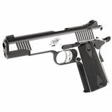 Eclipse Ultra II, Semi-automatic, 1911, Commander, 45 ACP, 5" Barrel, Brushed Finish, Silver, Ambidextrous, Manual Safety, Wood Grips, Night Sights, Aluminum, 7 Rounds 3200034CA