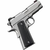 PRO CARRY HD II, 1911, Semi-automatic, Comander Size, 38 Super, 4" Barrel, Matte Finish, Silver, Rubber Grips, Fiber Optic Front Sight, 9 Rounds 3200044CA