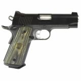 Tactical Pro II, 1911, Semi-automatic, Metal Frame Pistol, Commander Size, 45 ACP, 4" Barrel, Matte Finish, Gray Frame with Black Slide, Laminate Wood Grips, Tritium Night Sights, Manual Safety, 7 Rounds 3200143