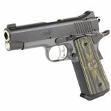 Tactical Pro II, 1911, Semi-automatic, Metal Frame Pistol, Commander Size, 45 ACP, 4" Barrel, Matte Finish, Gray Frame with Black Slide, Laminate Wood Grips, Tritium Night Sights, Manual Safety, 7 Rounds 3200143