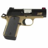 Micro 9, Hero, Semi-automatic, 9MM, 3.15" Barrel, Matte Finish, Black Slide, Tan Frame, Fiber Optic Sights, Composite Kryptek Highlander Grips, 7 Rounds 3300243
