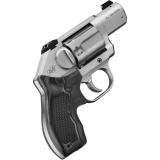 K6S Stainless, Double Action, Revolver, Small Frame, 357 Magnum, 2" Barrel, Stainless Steel Match Grade Barrel, Stainless Steel, Brushed Finish, Silver, Crimson Trace Laser Grip, White Dot Sights, Non-Manual Safety, 6 Rounds, California Compliant 3400003