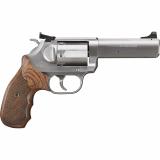 K6S Stainless, Double Action/Single Action, Revolver, Small Frame, 357 Magnum, 4" Barrel, Stainless Steel Match Grade Barrel, Stainless Steel, Brushed Finish, Silver, Rubber Grips, White Dot Sights, Non-Manual Safety, 6 Rounds, California Compliant 34000