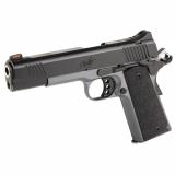 Custom LW Shadow Ghost, Semi-automatic, 1911, Full Size, 9MM, 5" Barrel, Matte Finish, Black Slide with Gray Frame, Rubber Grips, Manual Safety, Fiber Optic Front Sight, 9 Rounds, 1 Magazine, California Compliant 3700786CA