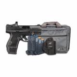 R7 Mako, Semi-automatic, Striker Fired, Polymer Frame Pistol, Compact, 9MM, 3.37" Barrel, Matte Finish, Black, Crimson Trace Red Dot, Night Sights, 5 Magazines, (1)-13 Round, (3)-15 Round and (1)-11 Round, Includes MFT Holster and Range Bag 3800035