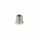 Muzzle thread adapter, 7/16 x 28 to 5/8 x 24
