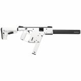 VECTOR CRB Gen 2, Semi-automatic Rifle, 10MM, 16" Threaded Barrel, 1:10 Twist, Cerakote Finish, Alpine White, 6 Position Adjustable Stock, Flip Up Sights, 33 Rounds, 1 Magazine KV10-CAP20