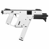 Vector G2 SDP-E, Semi-automatic, Pistol, 45ACP, 6.5" Threaded Barrel, Alpine White, Flip Up Sights, MK5M Modular Rail, 30 Rounds, 1 Magazine, Quick Detach Sling Swivel KV45-PAP30