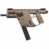 Vector G2 SDP-E, Semi-automatic, Pistol, 45ACP, 6.5" Threaded Barrel, Flat Dark Earth, KRISS Recoil Mitigation System, Folding Sights, Thread Protector, Mini Handguard, 13Rd, 1 Magazine KV45-PFD30