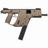 Vector G2 SDP-E, Semi-automatic, Pistol, 45ACP, 6.5" Threaded Barrel, Flat Dark Earth, KRISS Recoil Mitigation System, Folding Sights, Thread Protector, Mini Handguard, 13Rd, 1 Magazine KV45-PFD30