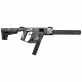 VECTOR CRB Gen 2, Semi-automatic Rifle, 9MM, 16" Threaded Barrel, 1:10 Twist, Cerakote Finish, MultiCam Black, 6 Position Adjustable Stock, Flip Up Sights, 40 Rounds, 1 Magazine KV90-CMCBLK20