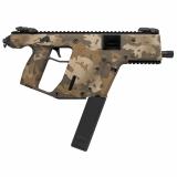 VECTOR SDP, Gen II, Semi-automatic, Pistol, 9MM, 5.5" Threaded Barrel, MultiCam Flat Dark Earth, Flip Up Sights, 40 Rounds, 1 Magazine, Quick Detach Sling Swivel KV90-PMCFDE20