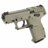 P17, Single Action, Semi-automatic, Polymer Frame Pistol, Compact, 22LR, 3.8" Barrel, Threaded 1/2x28, Matte Finish, Olive Drab Geen, Fiber Optic Front Sight, 10 Rounds, 3 Magazines P17BGRN10
