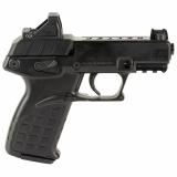 P17, Semi-automatic, Single Action, Compact, 22 LR, 3.8", Black, 16 Rounds, 3 Magazines, Holster, Threaded, Polymer, Matte, Viridian RFX11 Red Dot Optic P17BBLKRD