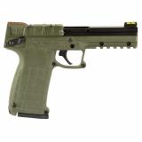 PMR 30, Single Action, Hammer Fired, Semi-automatic, Polymer Frame Pistol, Full Size, .22 WMR, 4.3" Barrel, Matte Finish, Olive Drab Green, Fiber Optic Sights, 10 Rounds, 1 Magazine PMR30GRN10