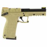 PMR 30, Single Action, Hammer Fired, Semi-automatic, Polymer Frame Pistol, Full Size, .22 WMR, 4.3" Barrel, Matte Finish, Tan, Fiber Optic Sights, 10 Rounds, 1 Magazine PMR30TAN10