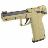 PMR 30, Single Action, Hammer Fired, Semi-automatic, Polymer Frame Pistol, Full Size, .22 WMR, 4.3" Barrel, Matte Finish, Tan, Fiber Optic Sights, 10 Rounds, 1 Magazine PMR30TAN10