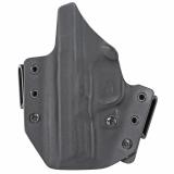 Defender Series, OWB/IWB Holster, Fits S&W M&P 9/40, Kydex, Right Hand, Black Finish 4004