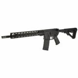 Raven, Optics Ready, Semi-automatic Rifle, AR-15, 223 Wylde, 14.5" Barrel with a Pinned and Welded Lantac Dragon Muzzle Brake that Brings the Barrel Length to 16", 1:7 Rifling, Matte Finish, Black, Flip-Up Iron Sights, 1 Magazine, 30 Rounds 01-FA-14-DELU