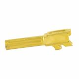 9INE Barrel, Fluted, Fits Glock 43/43x, TiN Finish, Bronze 01-GB-G43-NTH-BRNZ